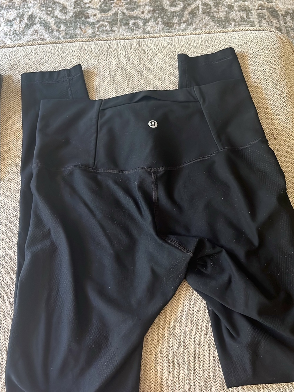 lululemon athletica Black High-Rise Leggings Size Medium